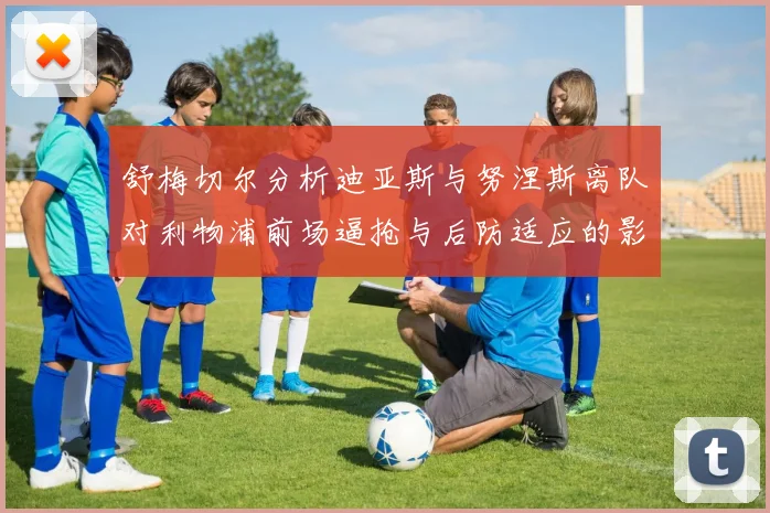 舒梅切尔分析迪亚斯与努涅斯离队对利物浦前场逼抢与后防适应的影响